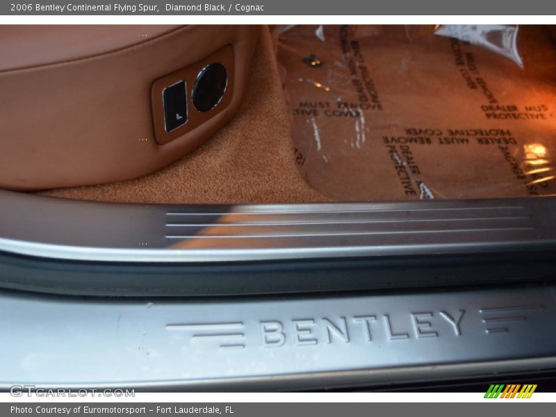 Diamond Black / Cognac 2006 Bentley Continental Flying Spur