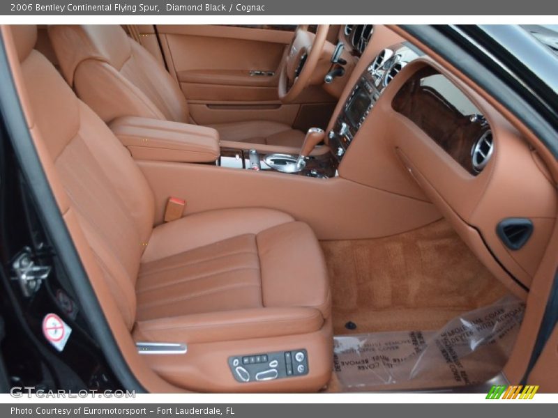 Front Seat of 2006 Continental Flying Spur 