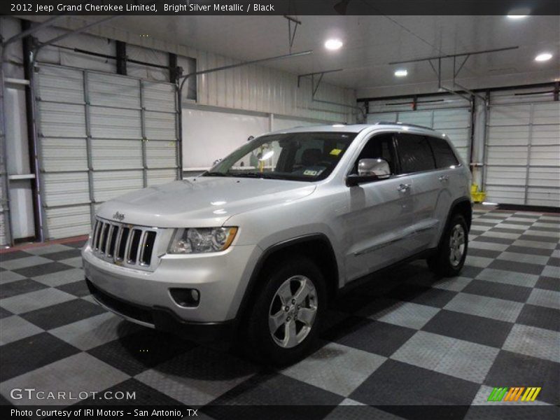 Bright Silver Metallic / Black 2012 Jeep Grand Cherokee Limited