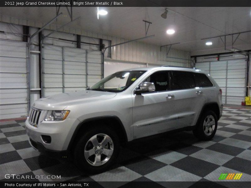 Bright Silver Metallic / Black 2012 Jeep Grand Cherokee Limited