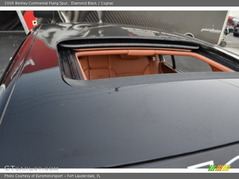 Diamond Black / Cognac 2006 Bentley Continental Flying Spur