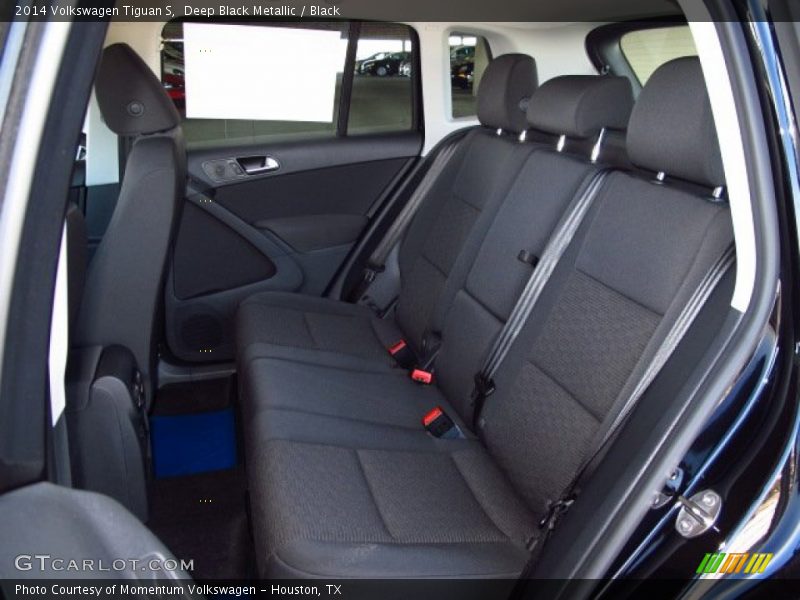 Deep Black Metallic / Black 2014 Volkswagen Tiguan S