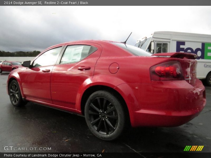 Redline 2-Coat Pearl / Black 2014 Dodge Avenger SE