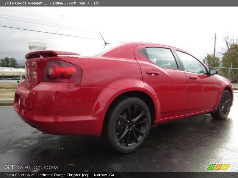 Redline 2-Coat Pearl / Black 2014 Dodge Avenger SE