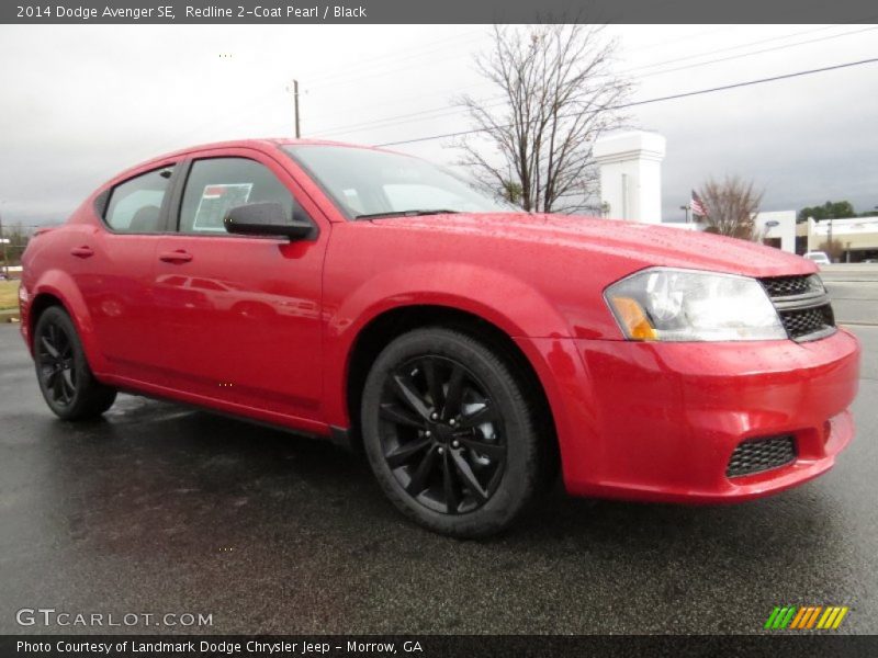 Redline 2-Coat Pearl / Black 2014 Dodge Avenger SE