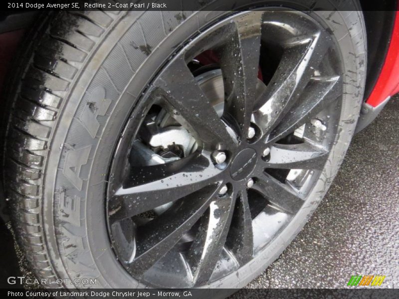 Redline 2-Coat Pearl / Black 2014 Dodge Avenger SE