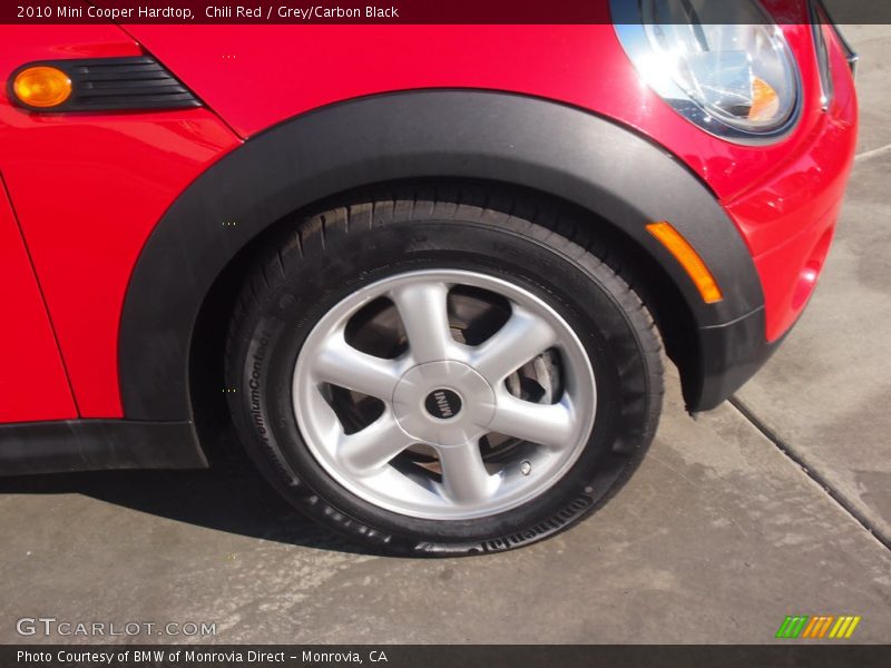 Chili Red / Grey/Carbon Black 2010 Mini Cooper Hardtop