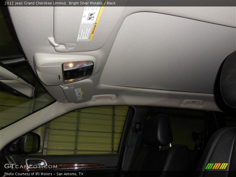 Bright Silver Metallic / Black 2012 Jeep Grand Cherokee Limited