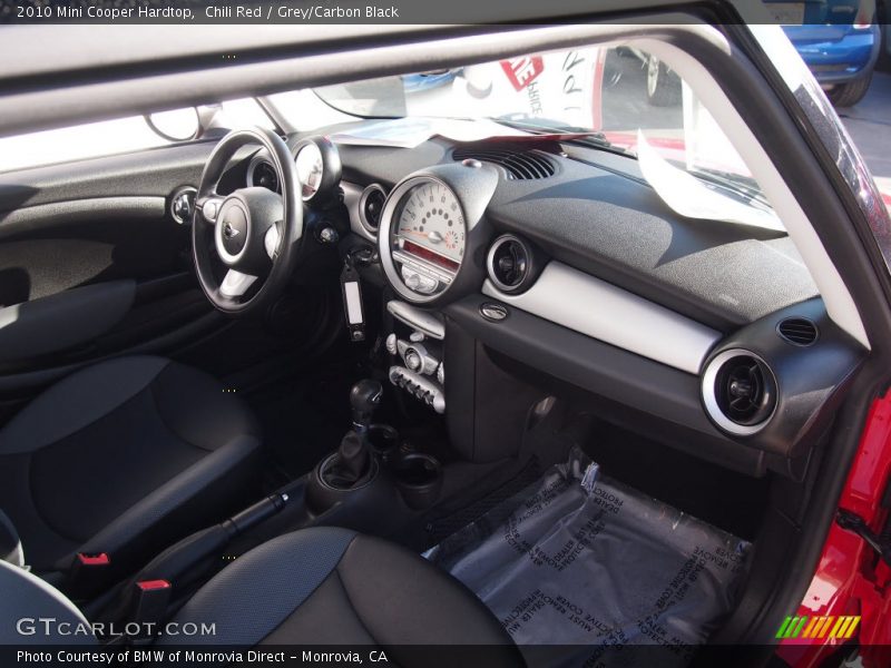 Chili Red / Grey/Carbon Black 2010 Mini Cooper Hardtop