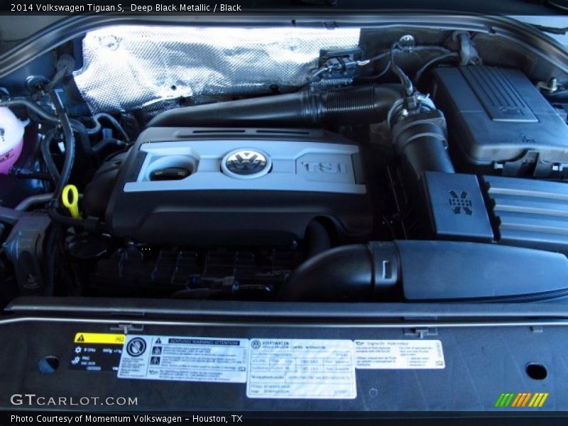 Deep Black Metallic / Black 2014 Volkswagen Tiguan S