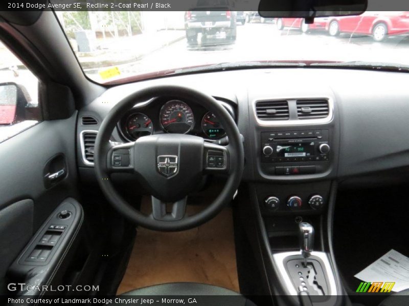 Redline 2-Coat Pearl / Black 2014 Dodge Avenger SE