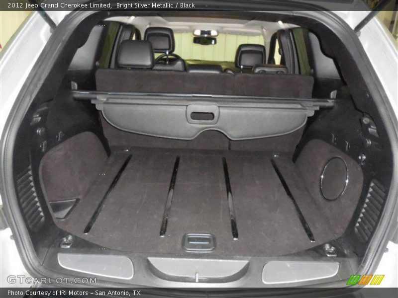 Bright Silver Metallic / Black 2012 Jeep Grand Cherokee Limited