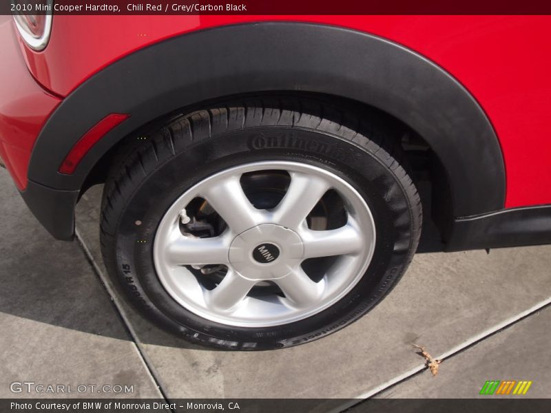 Chili Red / Grey/Carbon Black 2010 Mini Cooper Hardtop