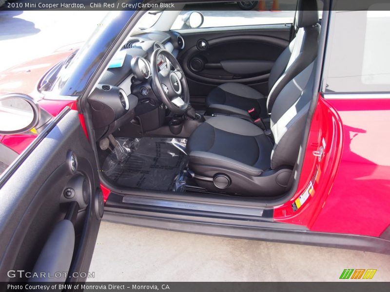 Chili Red / Grey/Carbon Black 2010 Mini Cooper Hardtop