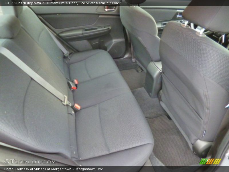 Ice Silver Metallic / Black 2012 Subaru Impreza 2.0i Premium 4 Door