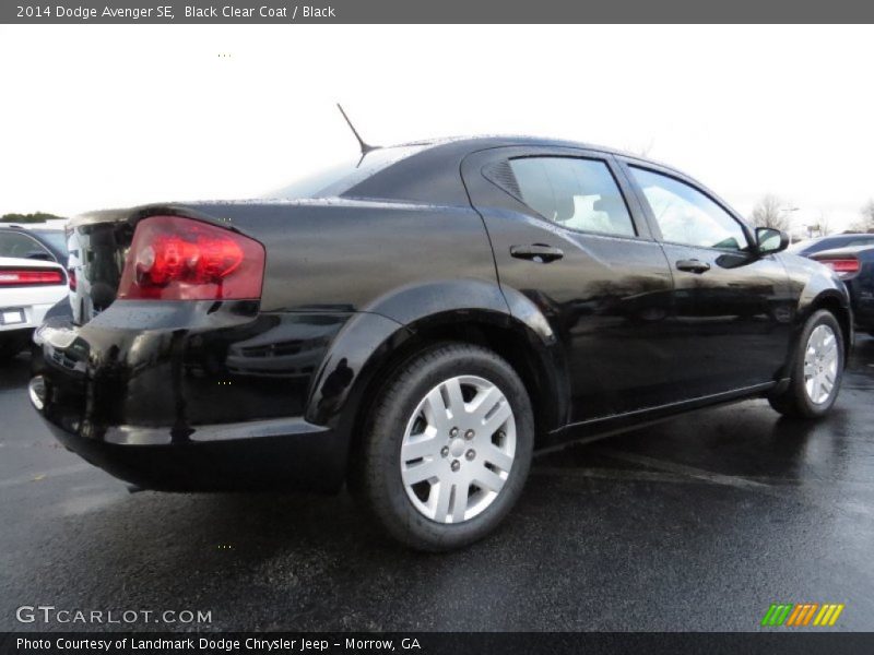 Black Clear Coat / Black 2014 Dodge Avenger SE