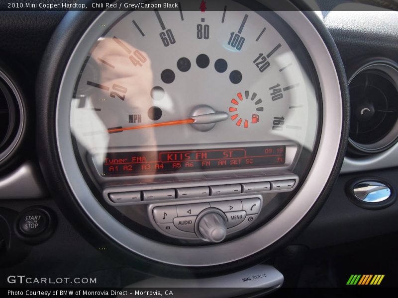 Chili Red / Grey/Carbon Black 2010 Mini Cooper Hardtop