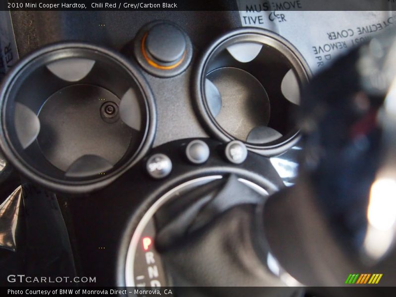 Chili Red / Grey/Carbon Black 2010 Mini Cooper Hardtop