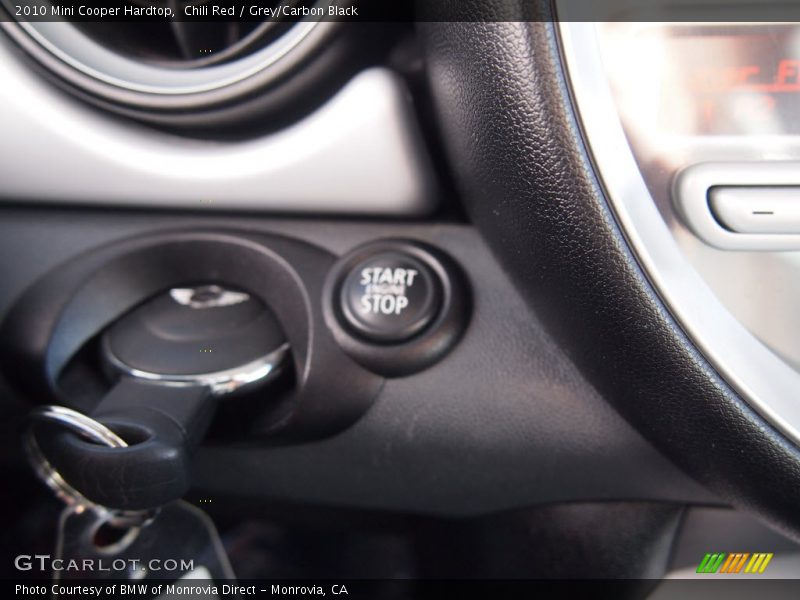 Chili Red / Grey/Carbon Black 2010 Mini Cooper Hardtop