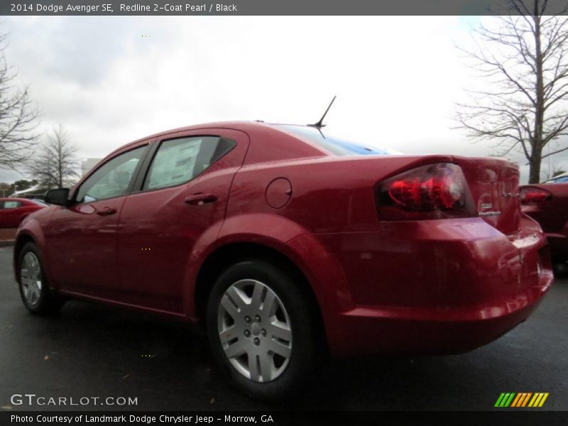 Redline 2-Coat Pearl / Black 2014 Dodge Avenger SE