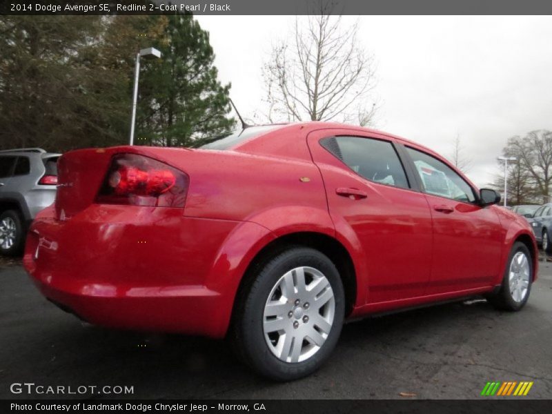 Redline 2-Coat Pearl / Black 2014 Dodge Avenger SE