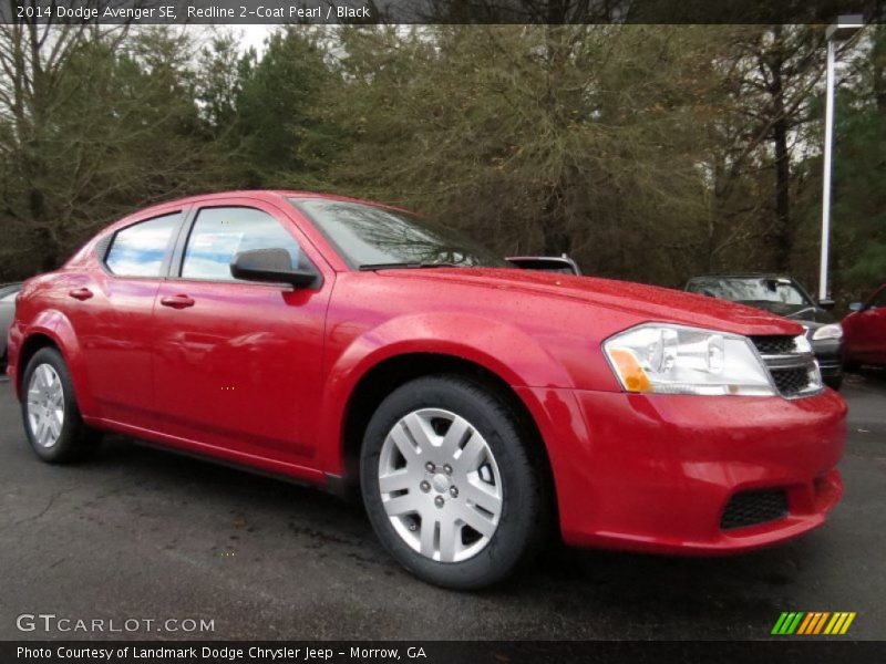 Redline 2-Coat Pearl / Black 2014 Dodge Avenger SE