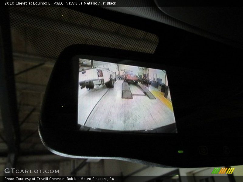 Navy Blue Metallic / Jet Black 2010 Chevrolet Equinox LT AWD