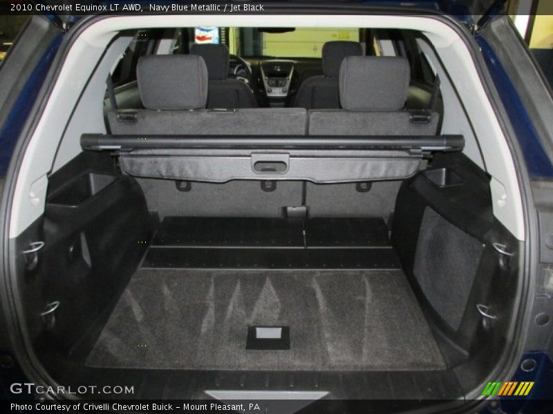 Navy Blue Metallic / Jet Black 2010 Chevrolet Equinox LT AWD