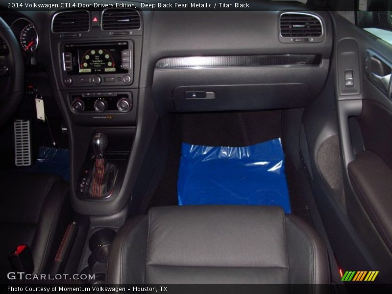 Deep Black Pearl Metallic / Titan Black 2014 Volkswagen GTI 4 Door Drivers Edition