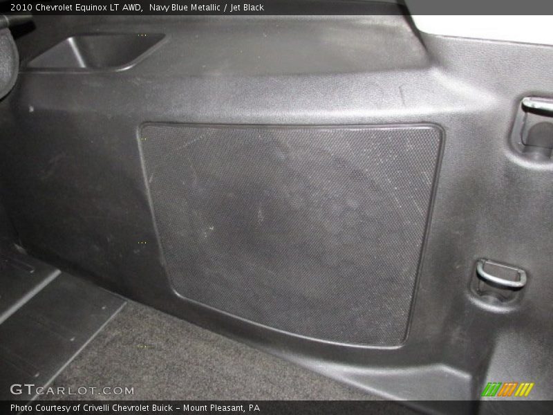 Navy Blue Metallic / Jet Black 2010 Chevrolet Equinox LT AWD
