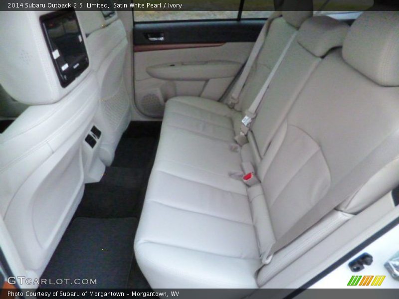 Satin White Pearl / Ivory 2014 Subaru Outback 2.5i Limited