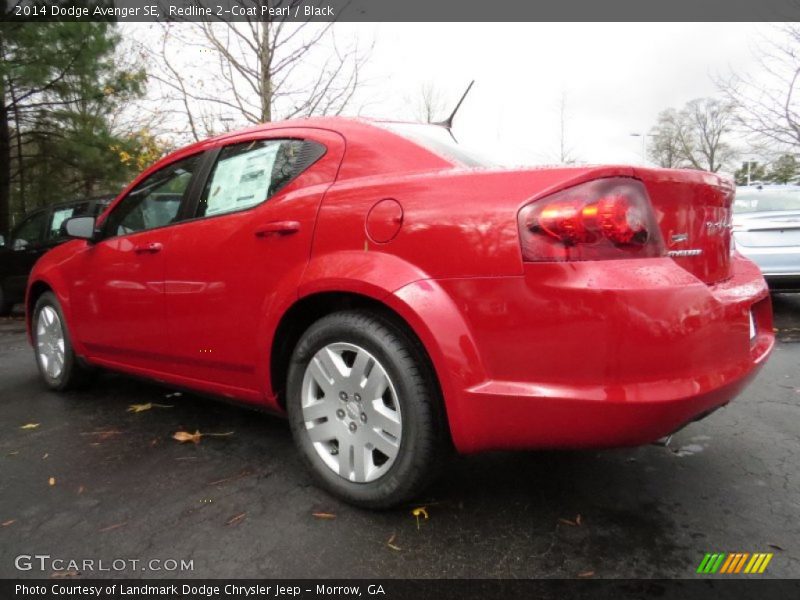 Redline 2-Coat Pearl / Black 2014 Dodge Avenger SE