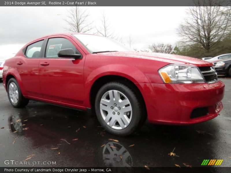 Redline 2-Coat Pearl / Black 2014 Dodge Avenger SE
