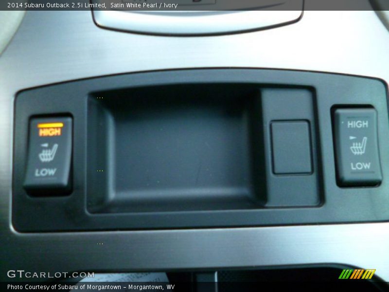 Satin White Pearl / Ivory 2014 Subaru Outback 2.5i Limited