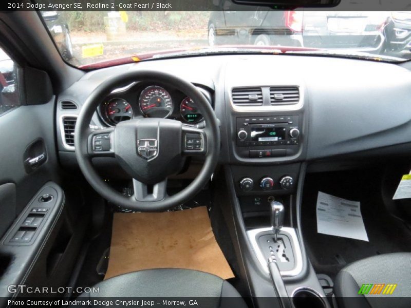 Redline 2-Coat Pearl / Black 2014 Dodge Avenger SE