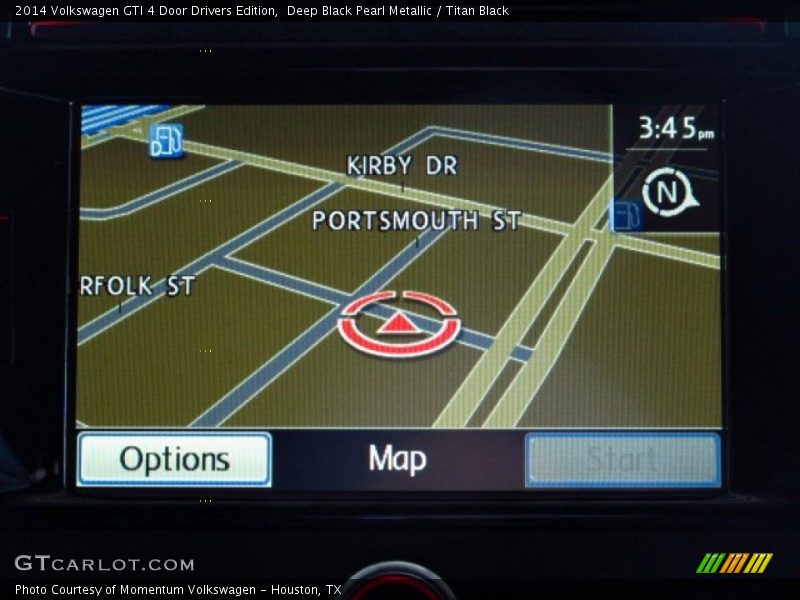 Deep Black Pearl Metallic / Titan Black 2014 Volkswagen GTI 4 Door Drivers Edition