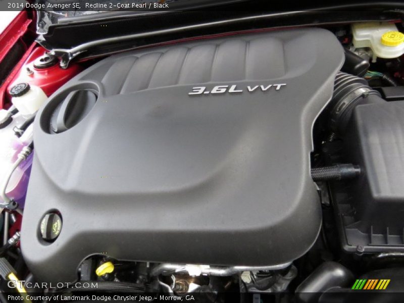 Redline 2-Coat Pearl / Black 2014 Dodge Avenger SE