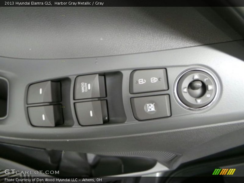 Harbor Gray Metallic / Gray 2013 Hyundai Elantra GLS