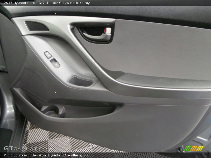 Harbor Gray Metallic / Gray 2013 Hyundai Elantra GLS