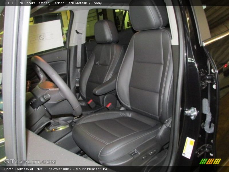 Carbon Black Metallic / Ebony 2013 Buick Encore Leather