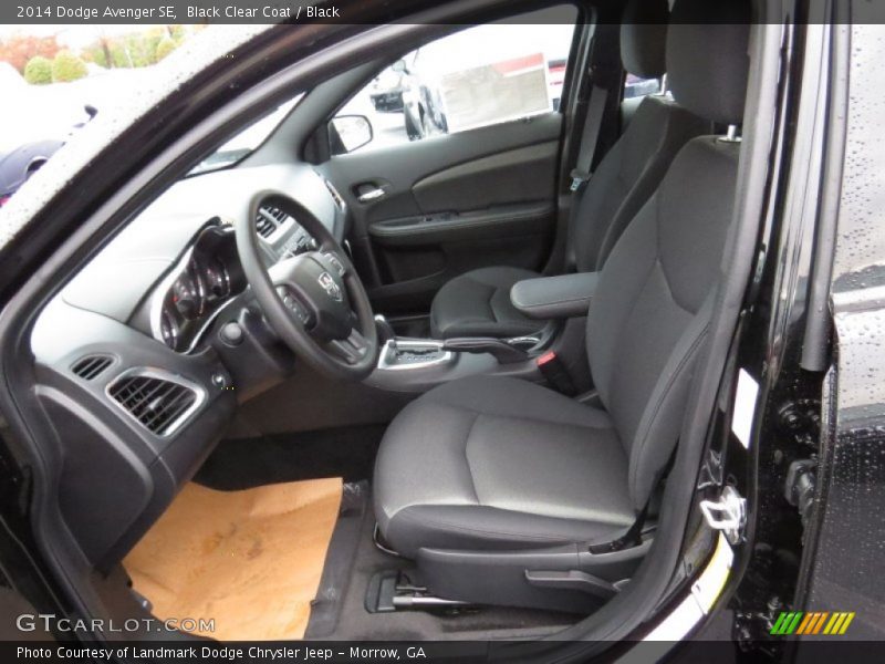 Black Clear Coat / Black 2014 Dodge Avenger SE