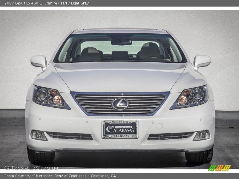 Starfire Pearl / Light Gray 2007 Lexus LS 460 L