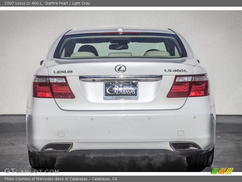 Starfire Pearl / Light Gray 2007 Lexus LS 460 L