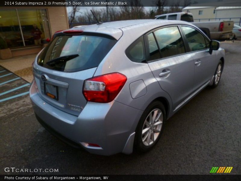 Ice Silver Metallic / Black 2014 Subaru Impreza 2.0i Premium 5 Door