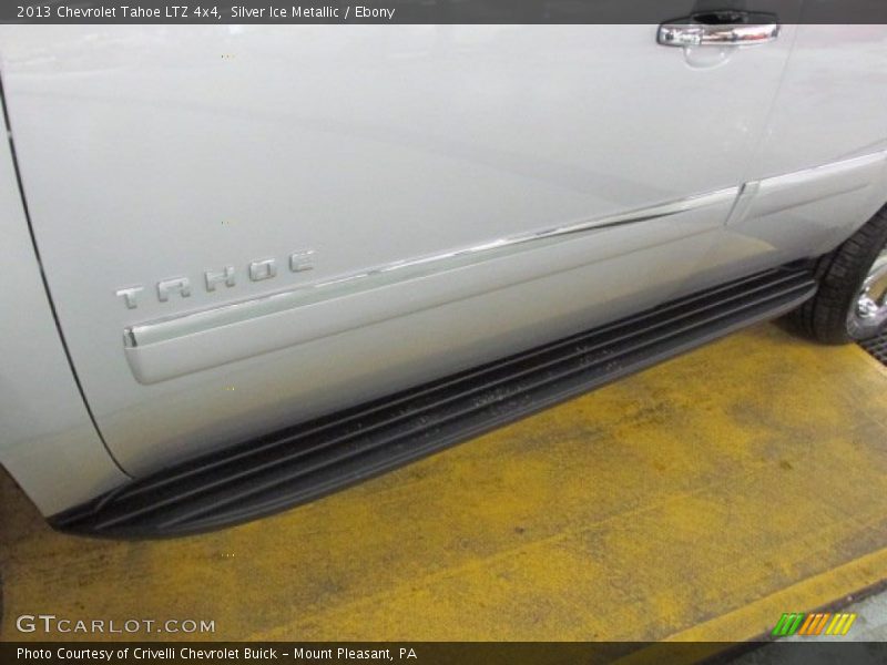 Silver Ice Metallic / Ebony 2013 Chevrolet Tahoe LTZ 4x4