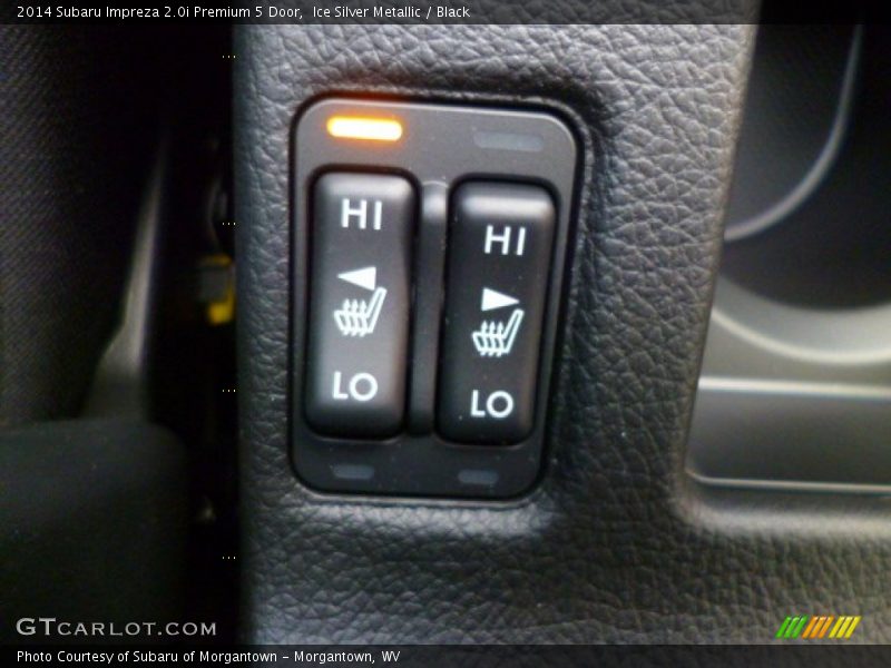 Ice Silver Metallic / Black 2014 Subaru Impreza 2.0i Premium 5 Door