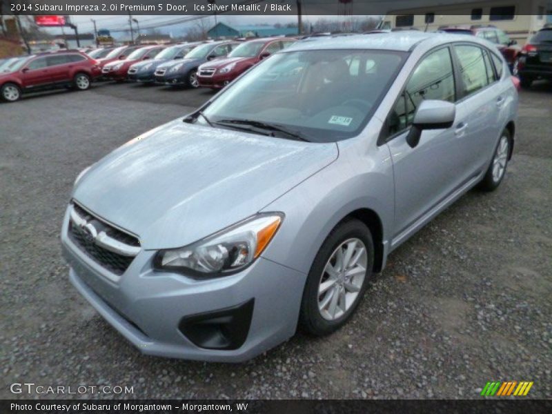 Ice Silver Metallic / Black 2014 Subaru Impreza 2.0i Premium 5 Door