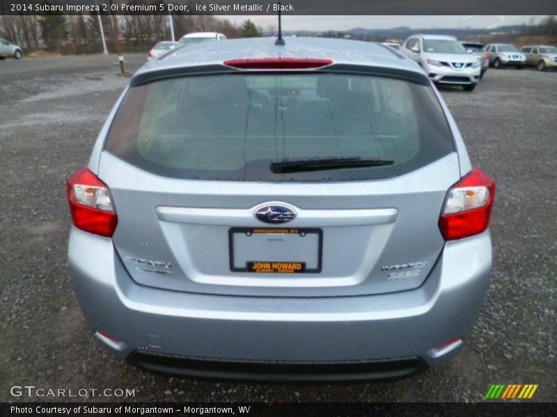 Ice Silver Metallic / Black 2014 Subaru Impreza 2.0i Premium 5 Door