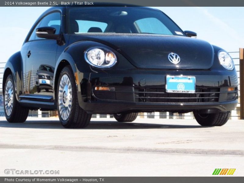 Black / Titan Black 2014 Volkswagen Beetle 2.5L