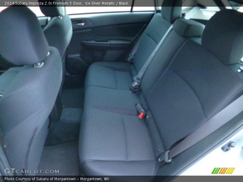Ice Silver Metallic / Black 2014 Subaru Impreza 2.0i Premium 5 Door